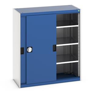 Bott Cubio Cupboard with Sliding Doors 1200H x1050Wx525mmD Bott Cubio Sliding Solid Door Cupboards with shelves and drawers 1600mm high option available 19/40013069.11 Bott Cubio Cupboard with Sliding Doors 1200H x1050Wx525mmD.jpg